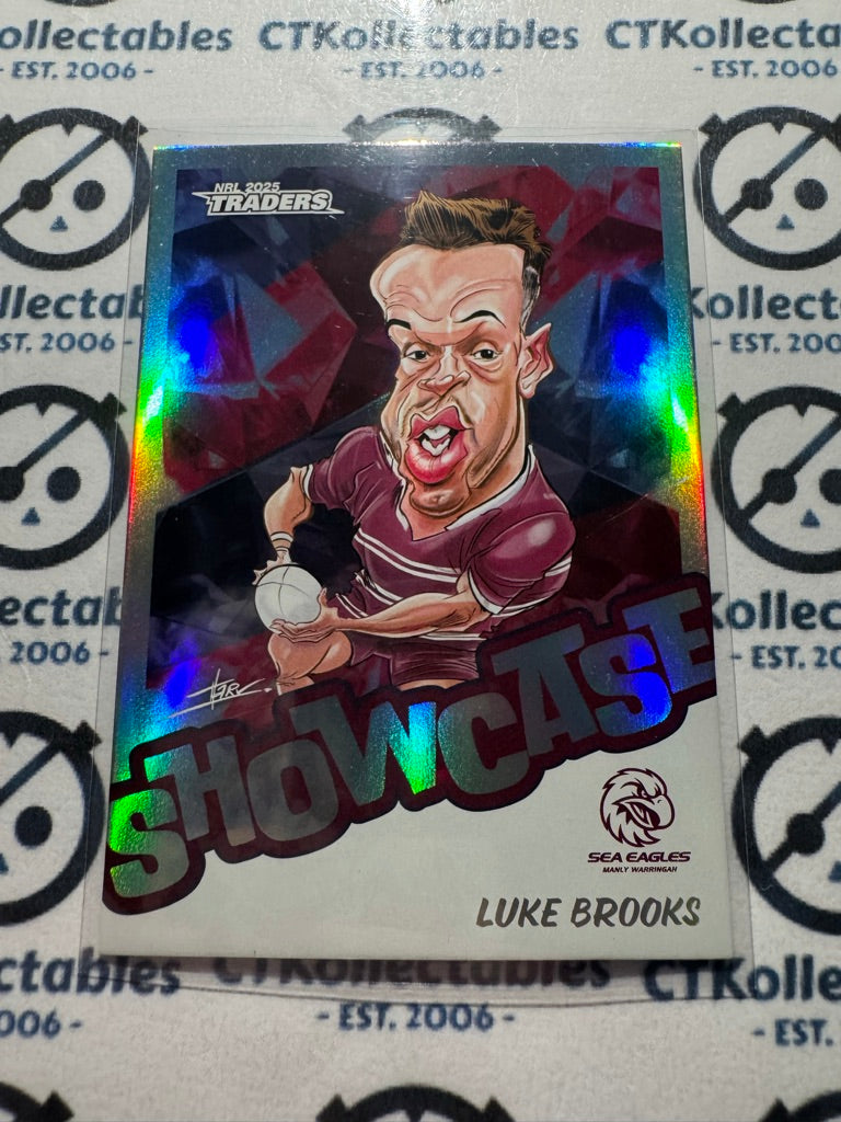 2025 NRL Traders Showcase S 08 / 18 Sea Eagles Luke Brooks