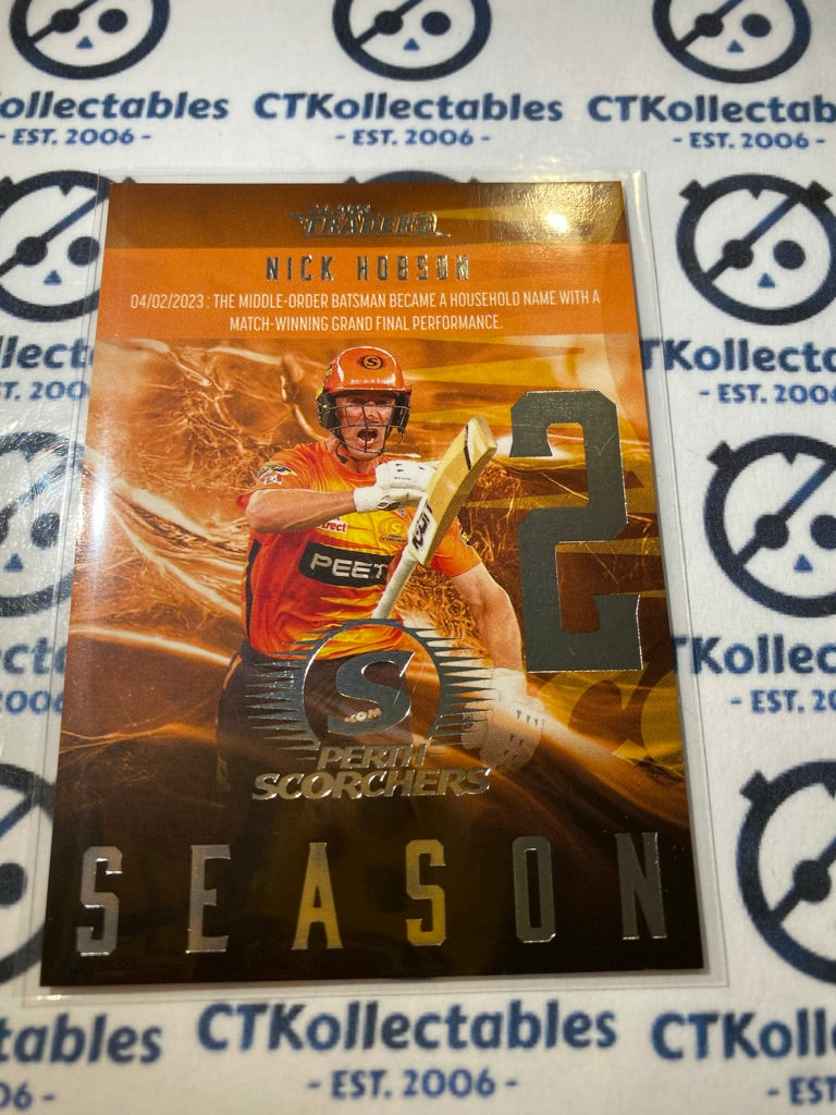 2023/24 TLA Cricket Luxe Traders Season To Remember Nick Hobson #STR 6/24
