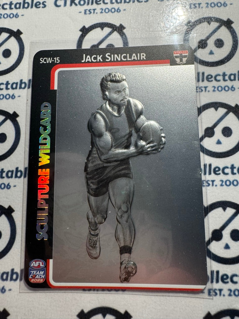 2025 AFL Teamcoach Jacks Sinclair Sculpture Wildcard SCW-15 Saints