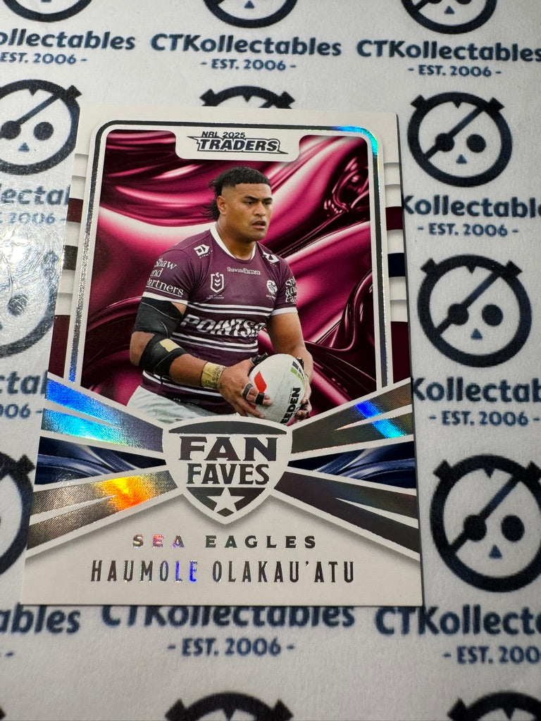 2025 NRL Traders Fan Faves FF 19 / 51 SEA EAGLES HAUMOLE OLAKAU’ATU
