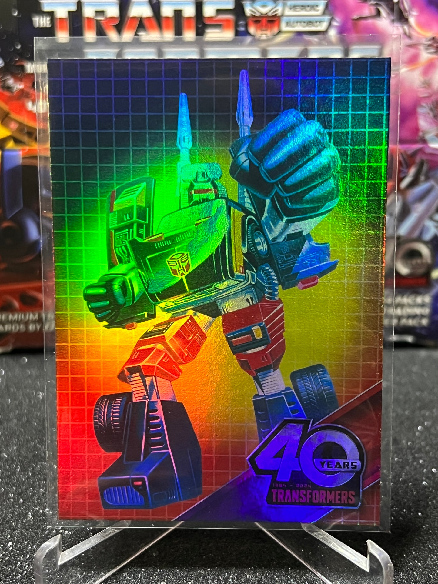 2024 TRANSFORMERS 40th ANNIVERSARY TRAILERBREAKER # 33 FOIL TRADING CARD