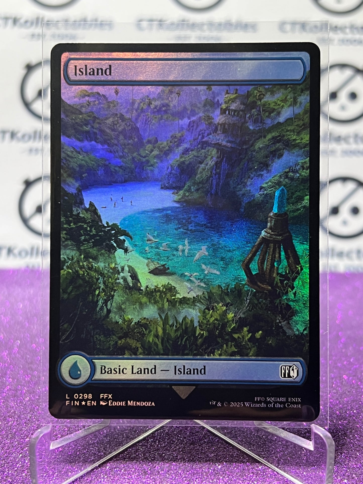 2025 MAGIC THE GATHERING FINAL FANTASY ISLAND # L 0298 LAND FOIL CARD