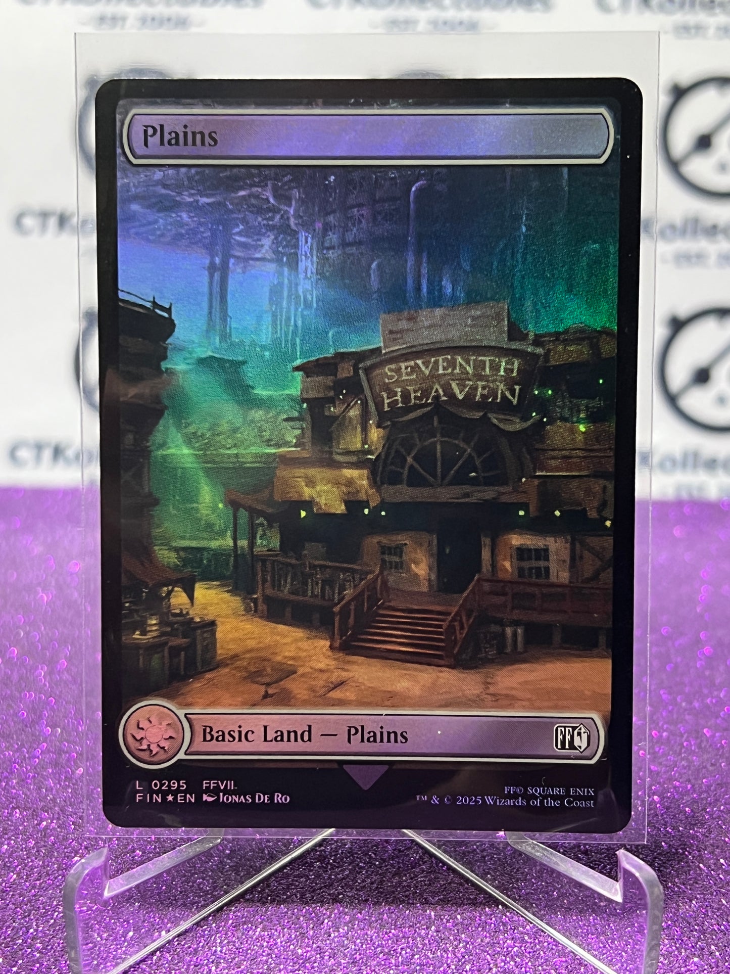 2025 MAGIC THE GATHERING FINAL FANTASY PLAINS # L 0295 LAND FOIL CARD