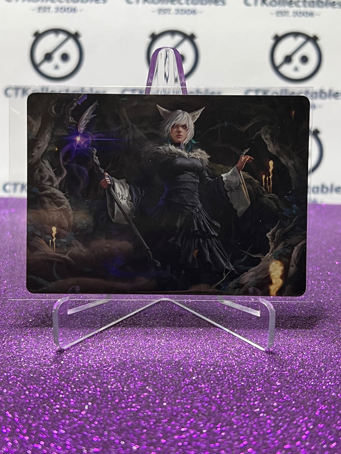 2025 MAGIC THE GATHERING FINAL FANTASY Y' SHROLA, NIGHT'S BLESSED # 21/53 ART SERIES CARD