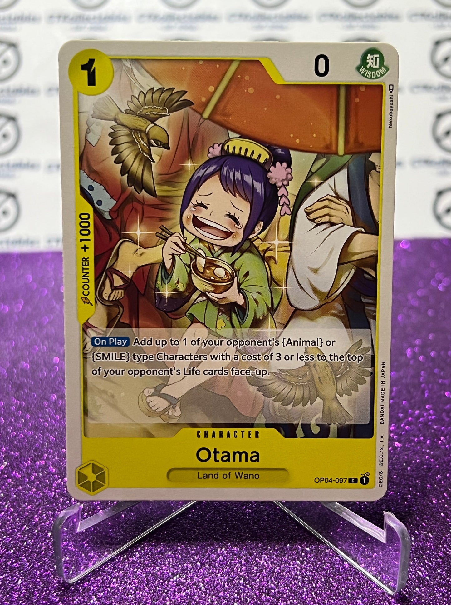 ONE PIECE OTAMA # OP04-097 KINGDOMS OF INTRIGUE COMMON CARD 2023
