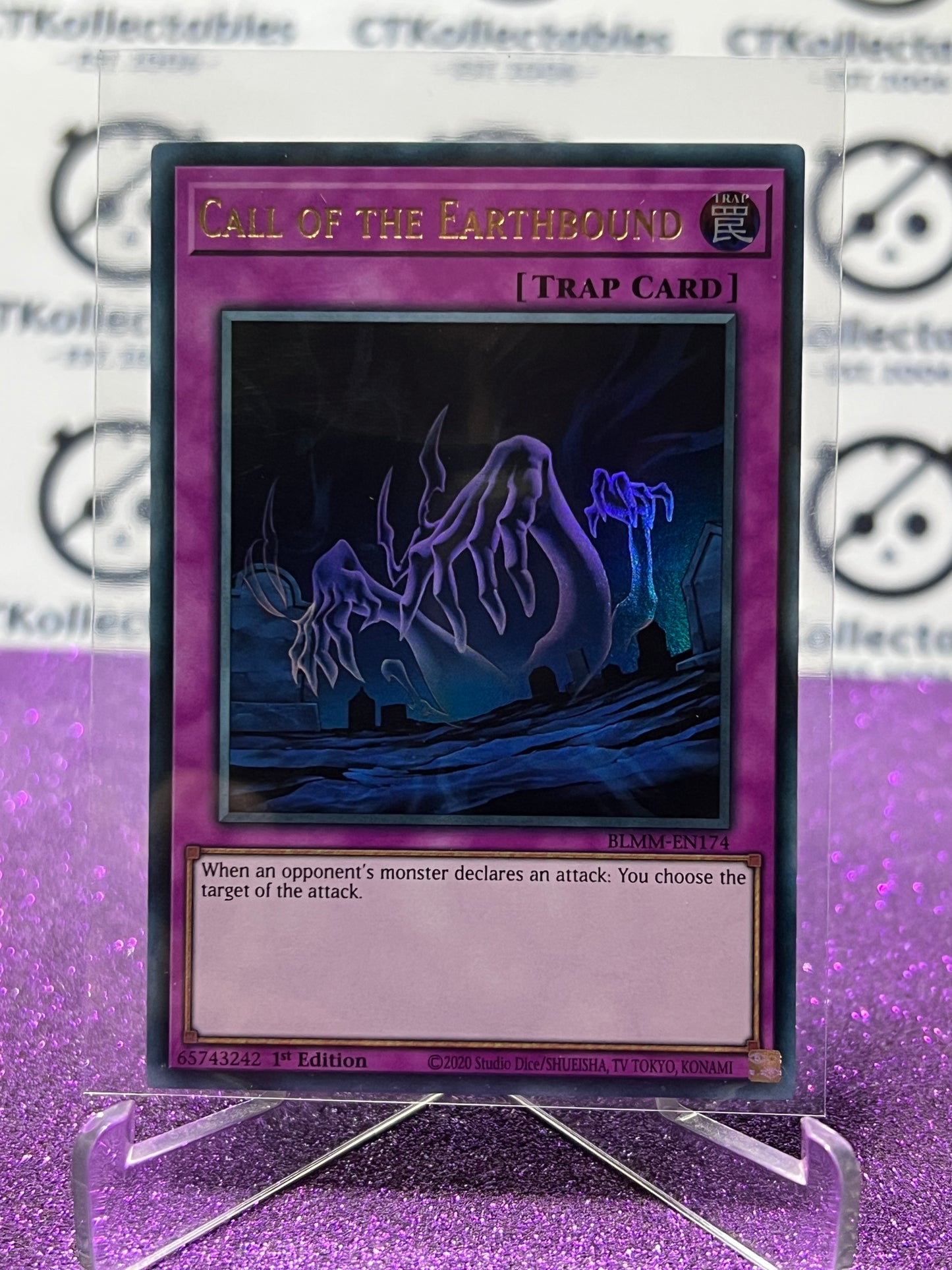 YU-GI-OH! BATTLES OF LEGEND MONSTER MAYHEM CALL OF THE EARTHBOUND # BLMM-EN174 1ST EDITION CARD