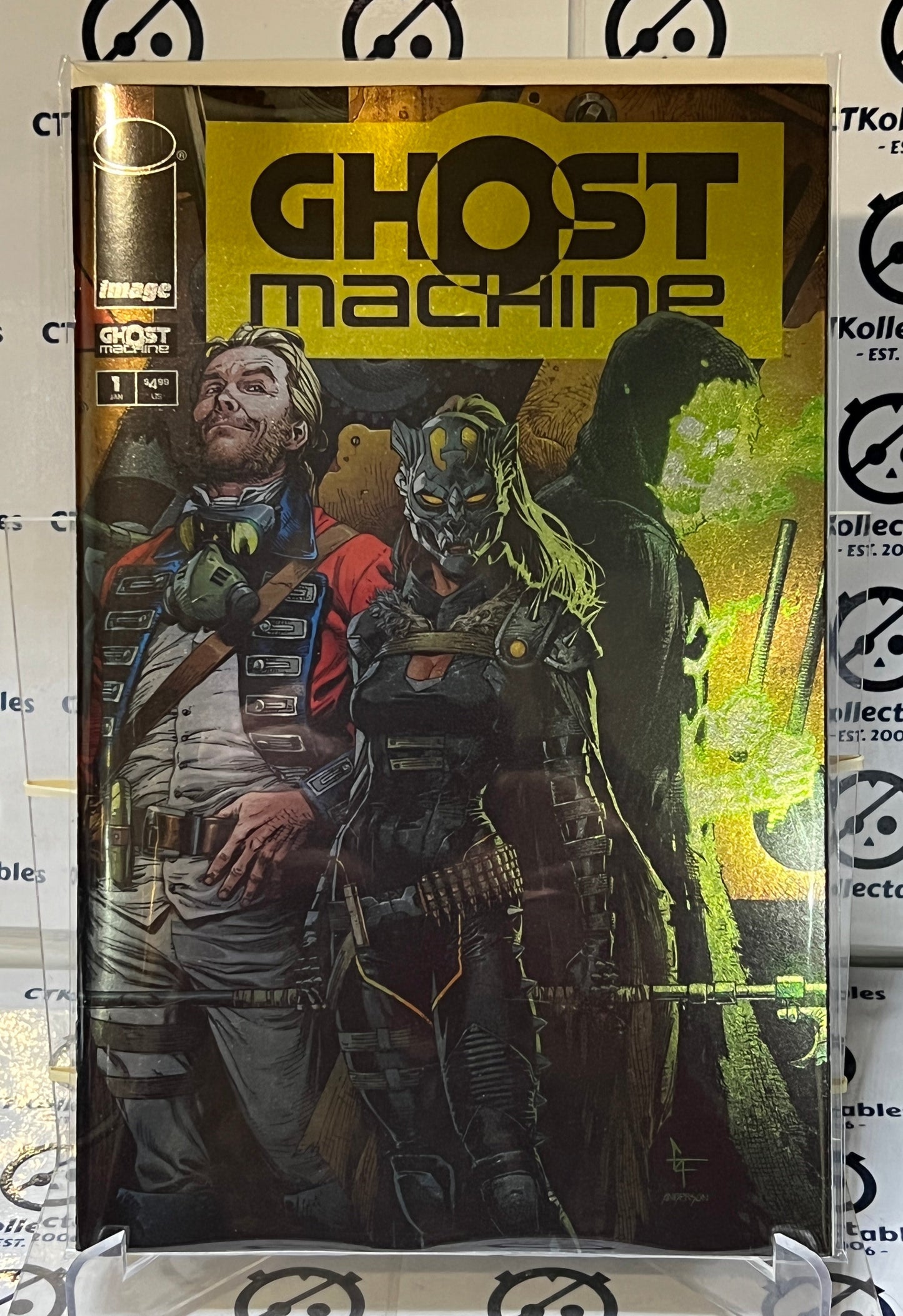 GHOST MACHINE # 1 (ONE-SHOT) VARIANT FOIL COVER IMAGE COMICS COMIC BOOK 2024