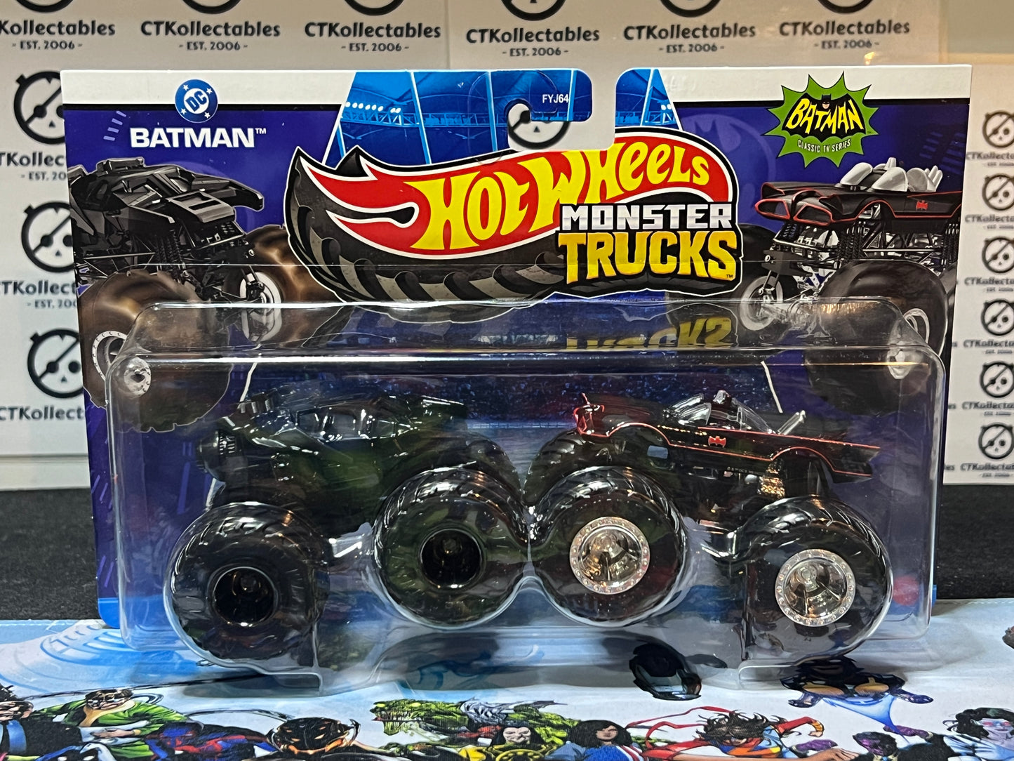 HOT WHEELS MONSTER TRUCKS BATMAN DEMOLITION DOUBLES 2025