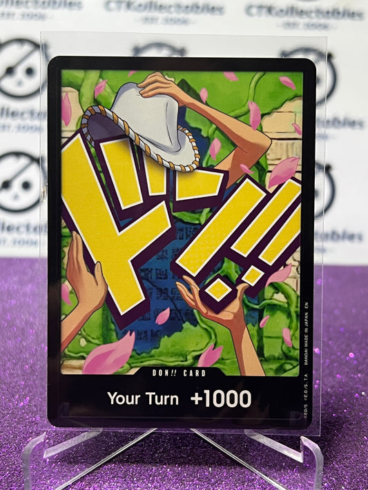 2025 ONE PIECE THE BEST V2 DON!! CARD YOUR TURN 1000 ROBIN NON-FOIL ENGLISH TRADING GAME CARD