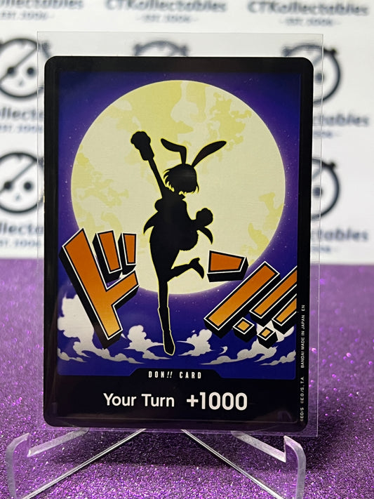 2025 ONE PIECE THE BEST V2 DON!! CARD YOUR TURN 1000 CARROT NON-FOIL ENGLISH TRADING GAME CARD