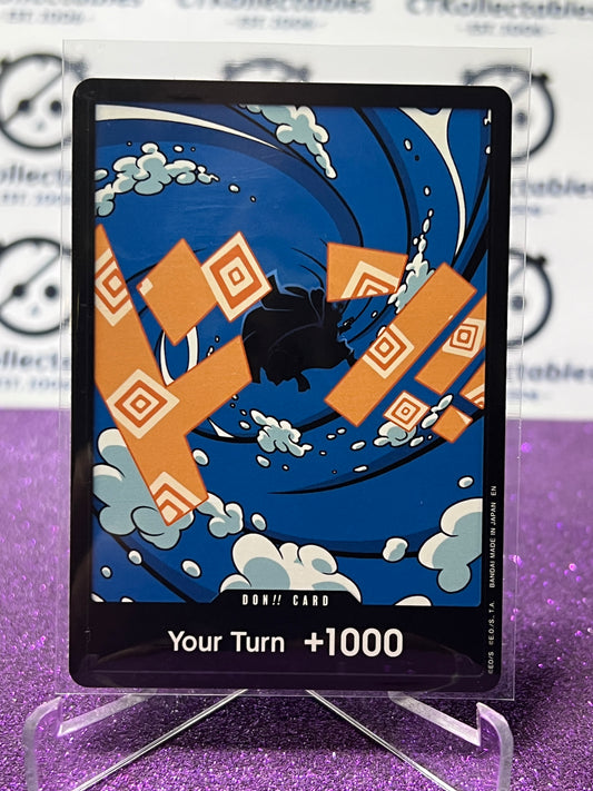 2025 ONE PIECE THE BEST V2 DON!! CARD YOUR TURN 1000 JINBE NON-FOIL ENGLISH TRADING GAME CARD