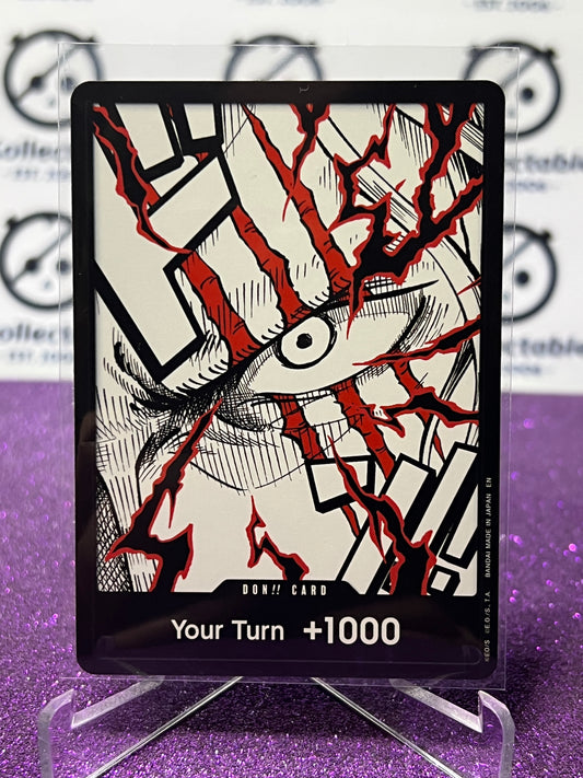 2025 ONE PIECE THE BEST V2 DON!! CARD YOUR TURN 1000 SHANKS NON-FOIL ENGLISH TRADING GAME CARD