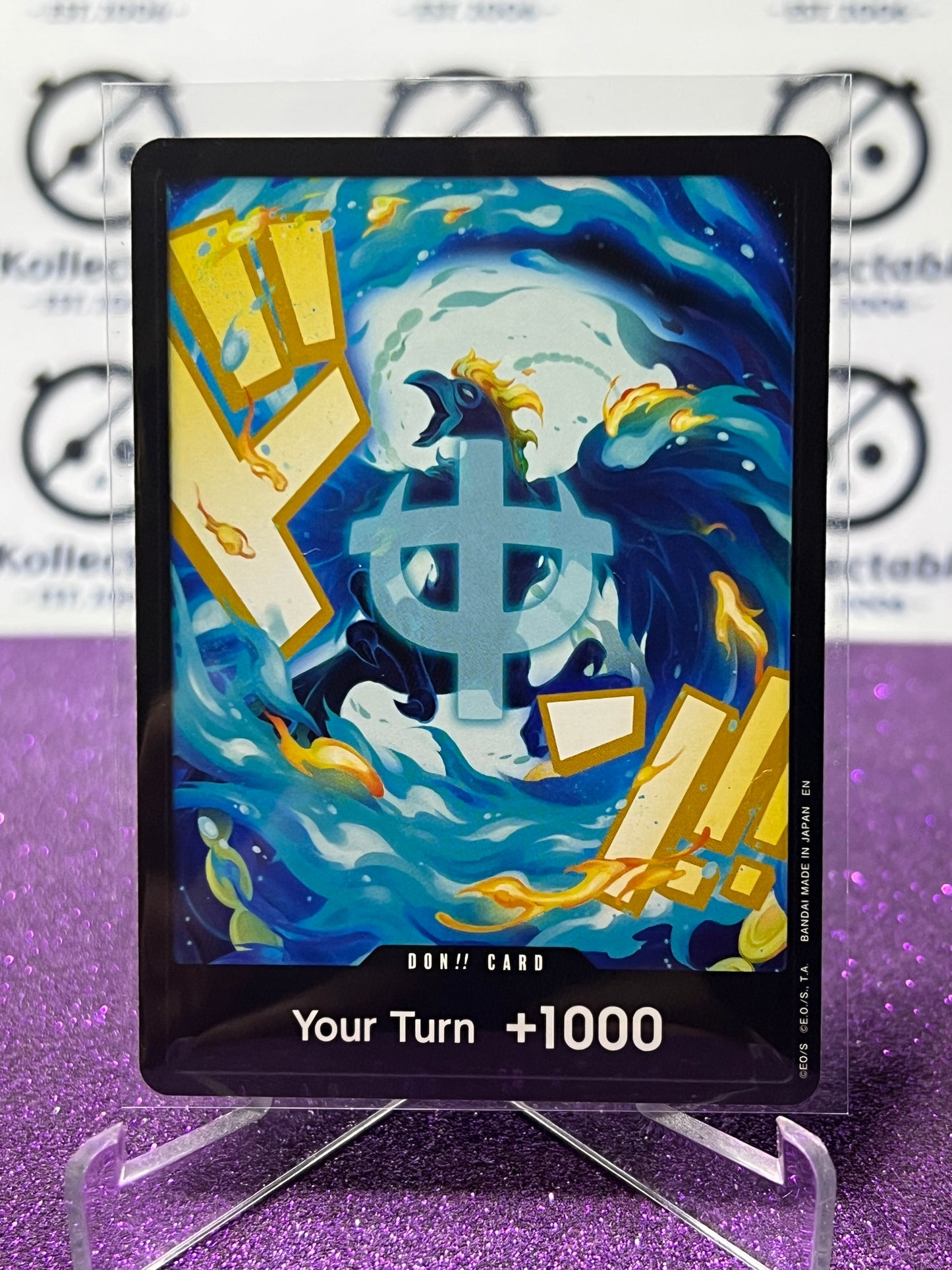 2025 ONE PIECE THE BEST V2 DON!! CARD YOUR TURN 1000 MARCO NON-FOIL ENGLISH TRADING GAME CARD