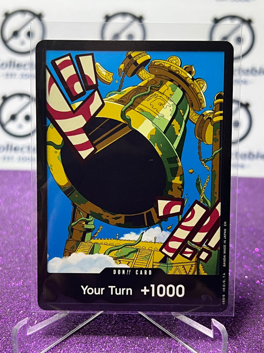 2025 ONE PIECE THE BEST V2 DON!! CARD YOUR TURN 1000 KALGARA NON-FOIL ENGLISH TRADING GAME CARD