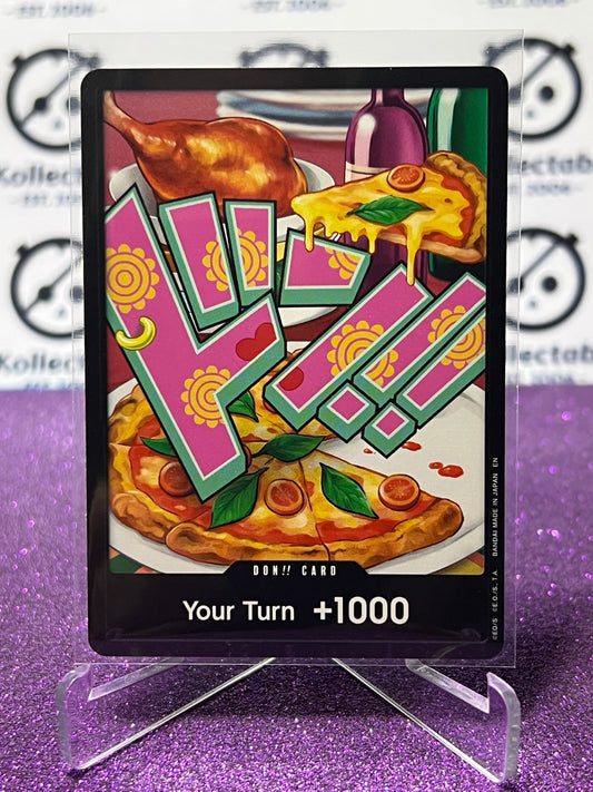 2025 ONE PIECE THE BEST V2 DON!! CARD YOUR TURN 1000 JEWELRY BONNEY NON-FOIL ENGLISH TRADING GAME CARD