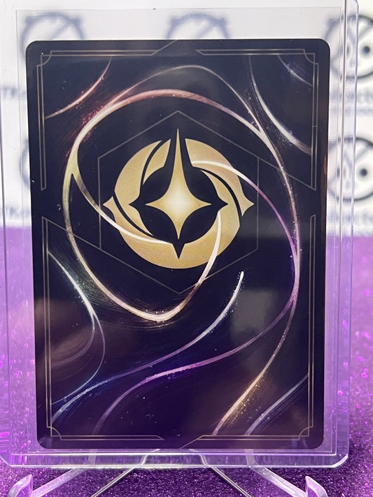 2025 DISNEY LORCANA FABLED SCAR 175/204 LEGENDARY EMBOSSED NON-FOIL GAME CARD