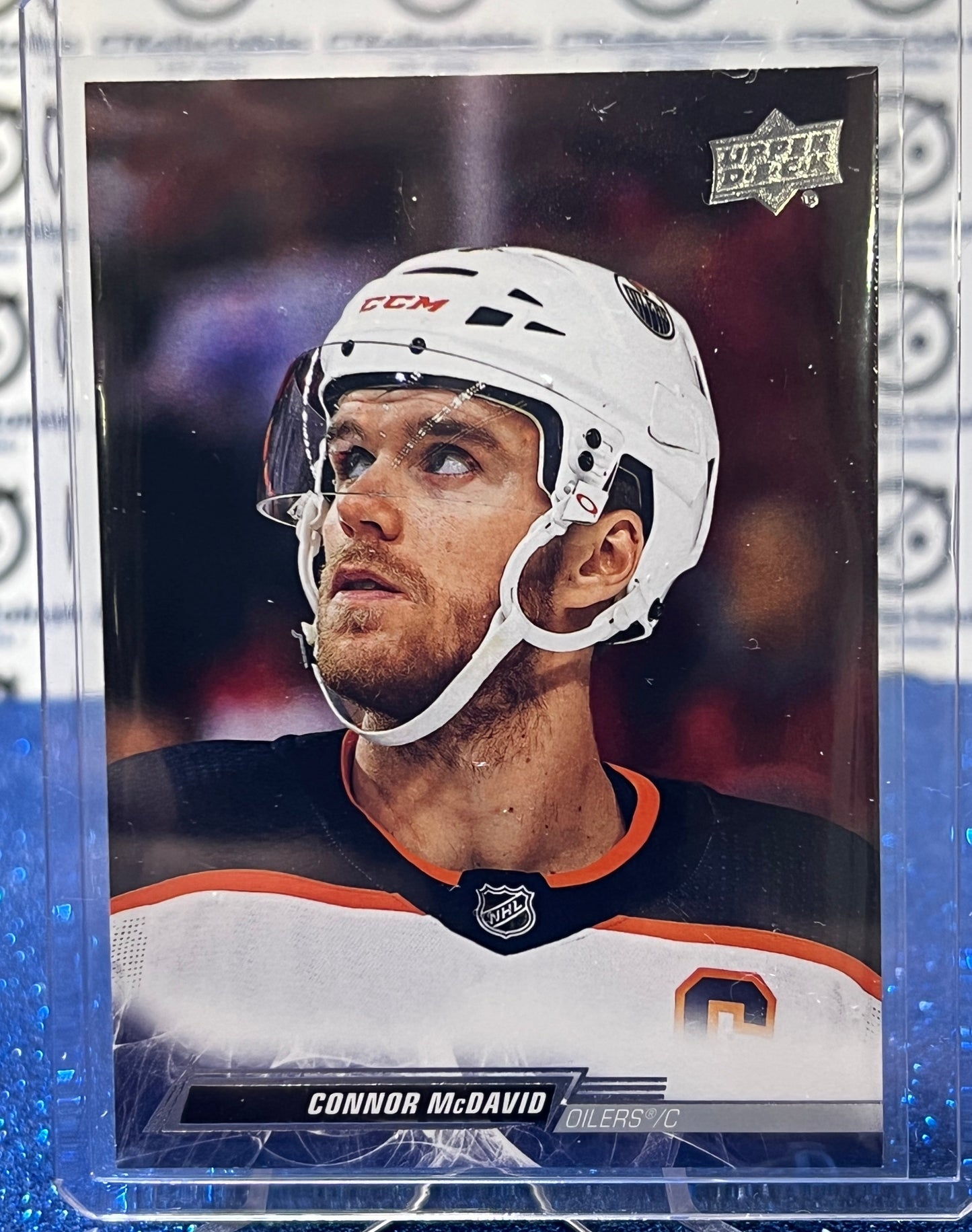 2022-23 UPPER DECK CONNOR McDAVID # 70 EDMONTON OILERS HOCKEY CARD