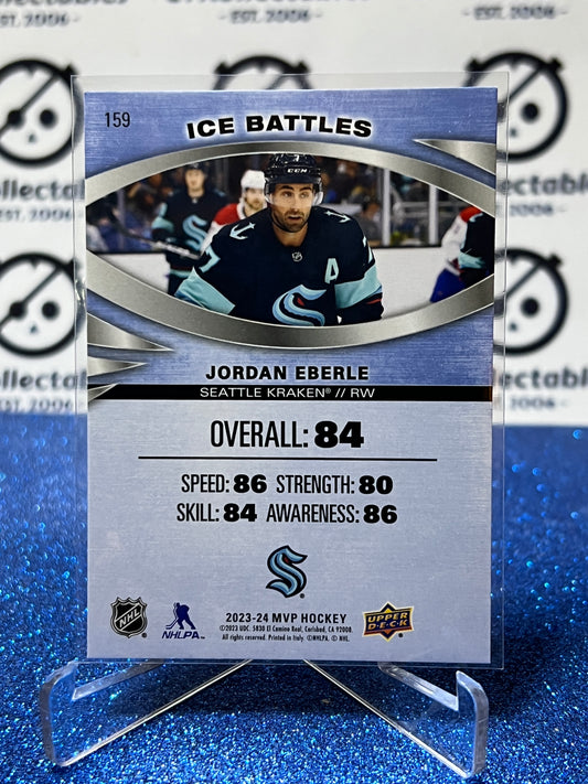 2023-24 UPPER DECK MVP JORDAN EBERLE # 159 ICE BATTLES SEATTLE KRAKEN NHL HOCKEY CARD