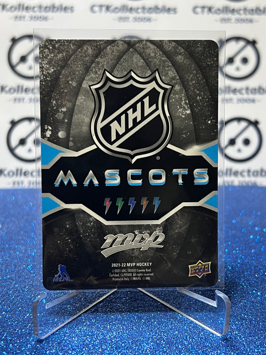 2021-22 UPPER DECK MVP LOUIE # M-24 MASCOTS ST. LOUIS BLUES HOCKEY CARD