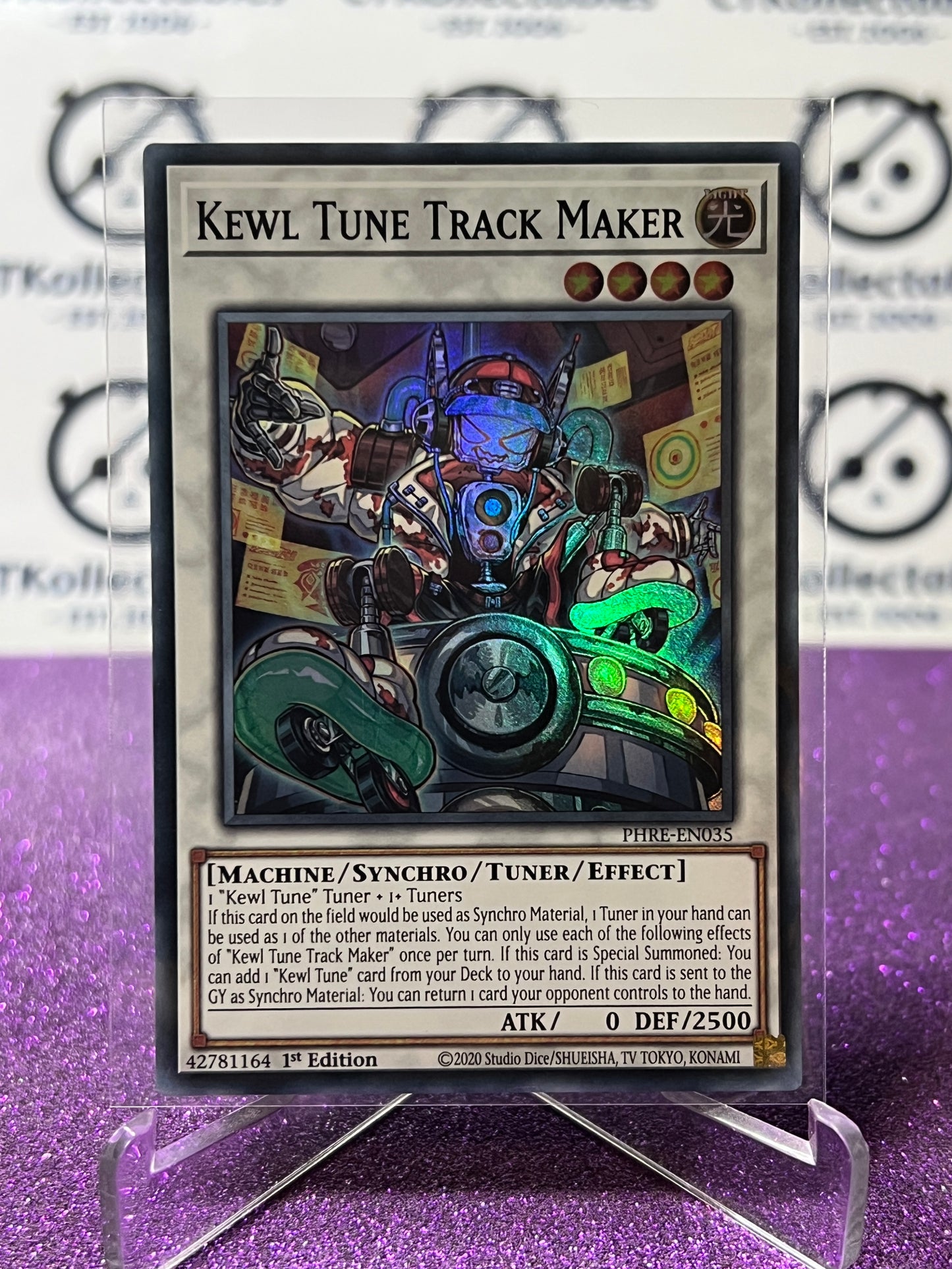 YU-GI-OH! PHANTOM REVENGE KEWL TUNE TRACK MAKER # PHRE- EN035 1ST EDITION FOIL CARD