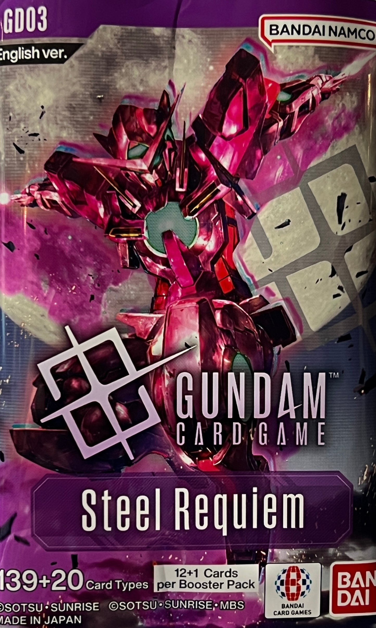 GUNDAM STEEL REQUIEM ETERNAL # GD03-131 R ENGLISH FOIL GAME CARD