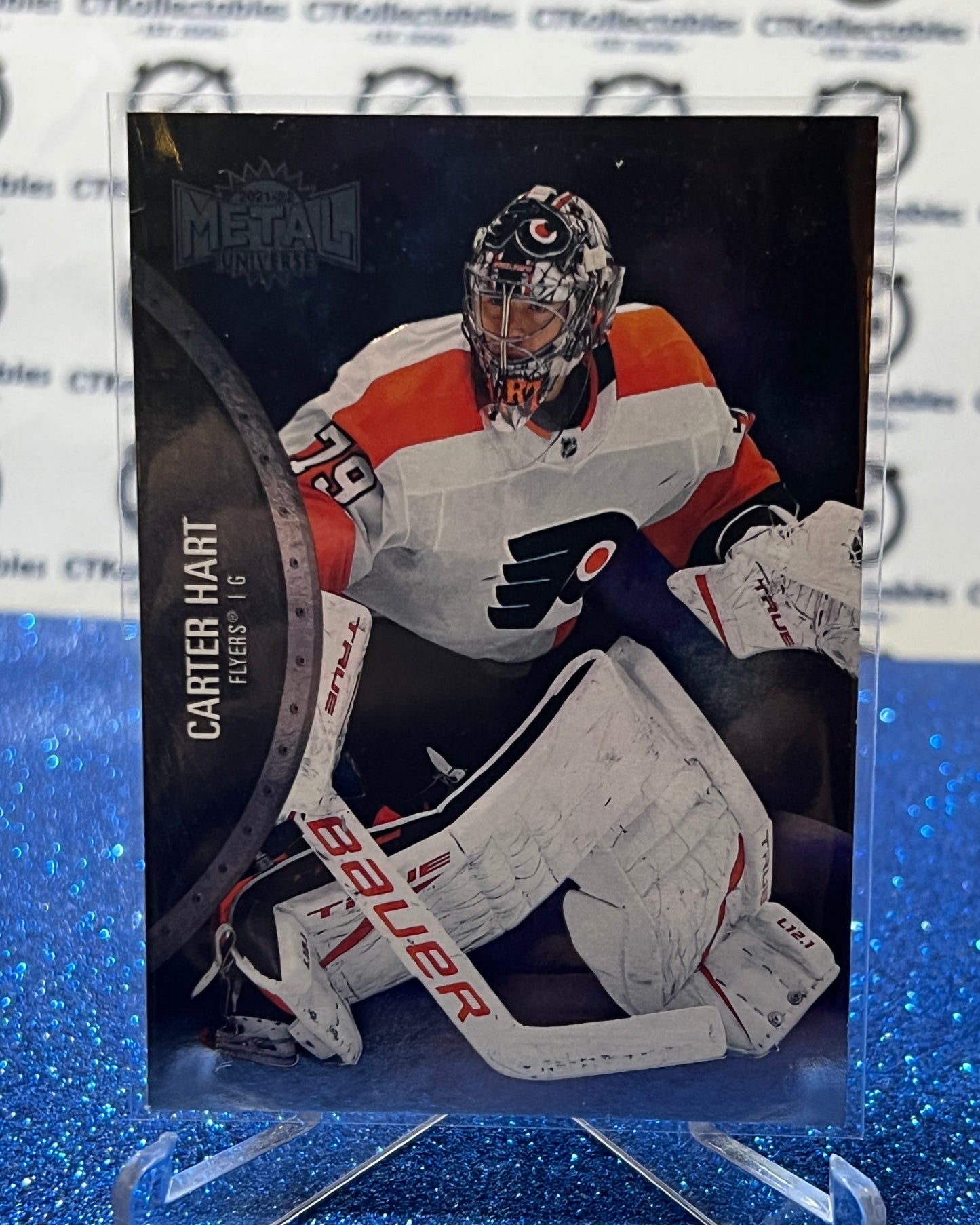 2021-22 SKYBOX METAL CARTER HART # 47 PHILADELPHIA FLYERS NHL HOCKEY CARD