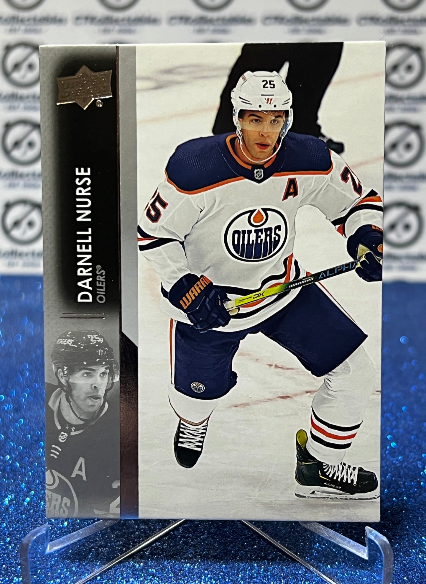 2021-22 UPPER DECK DARNELL NURSE # 74 EDMONTON OILERS HOCKEY NHL CARD