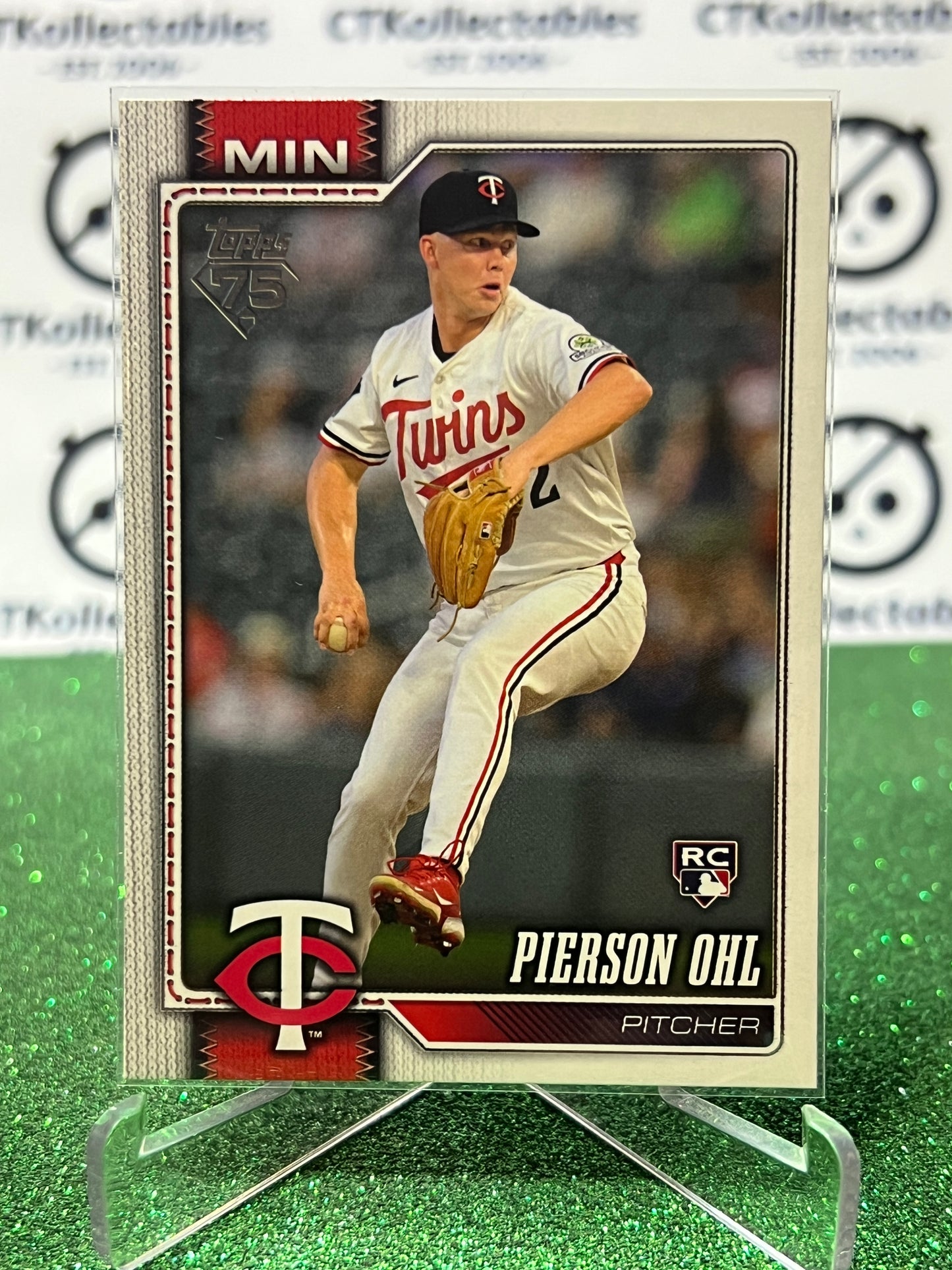 2026 TOPPS 75 PIERSON OHL # 321 RC MINNESOTA TWINS BASEBALL CARD