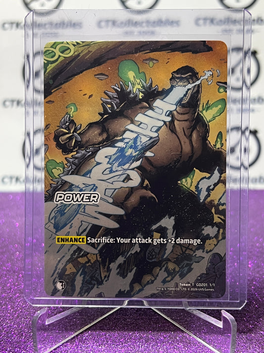 2026 UNIVERSUS SHIN GODZILLA # CH-C GDZ01 7/186 NON-FOIL GAME TRADING CARD