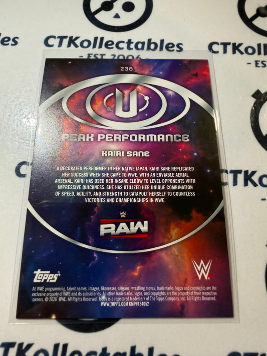 2026 WWE Topps Universe Peak Performance #238 Kairi Sane Base Card