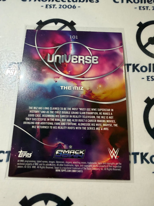 2026 WWE Topps Universe #101 The Miz Base Card