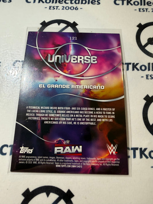 2026 WWE Topps Universe #121 El Grande Americano Base Card