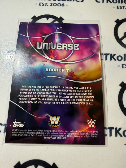 2026 WWE Topps Universe #140 Booker T Base Card