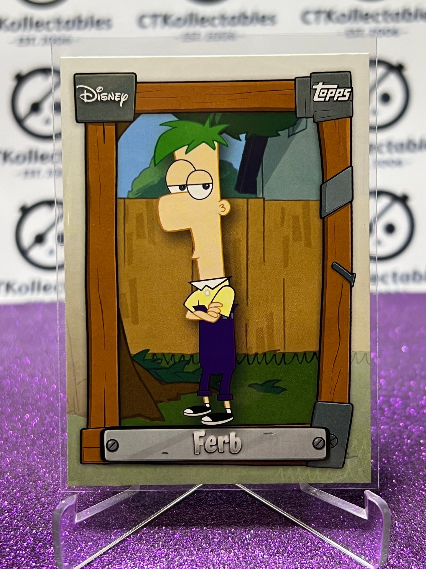 2026 DISNEY TOPPS NEON FERB # P & F-2 NON-FOIL CARD