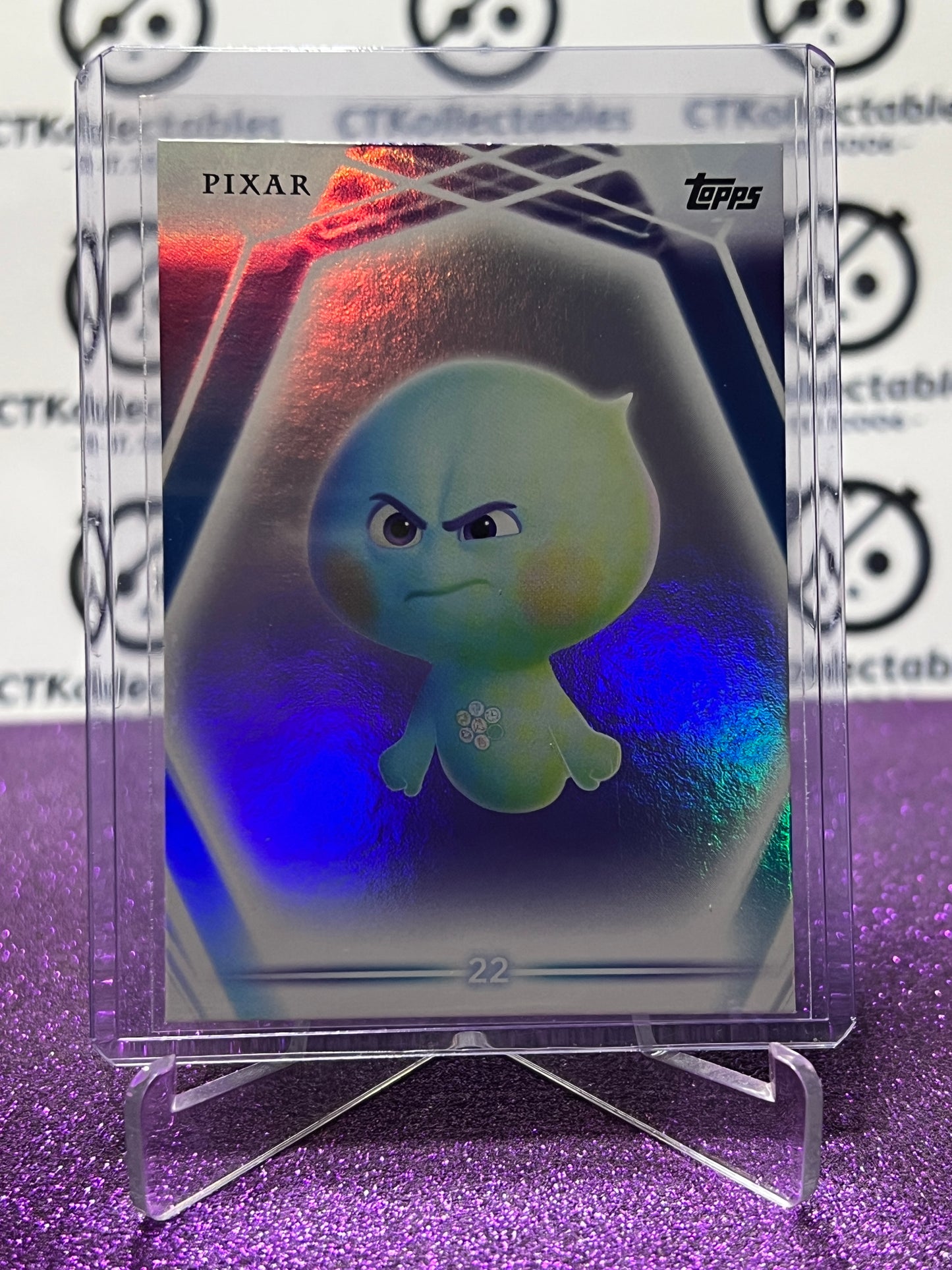 2026 DISNEY TOPPS NEON SOUL 22 # 45 RAINBOW FOIL CARD