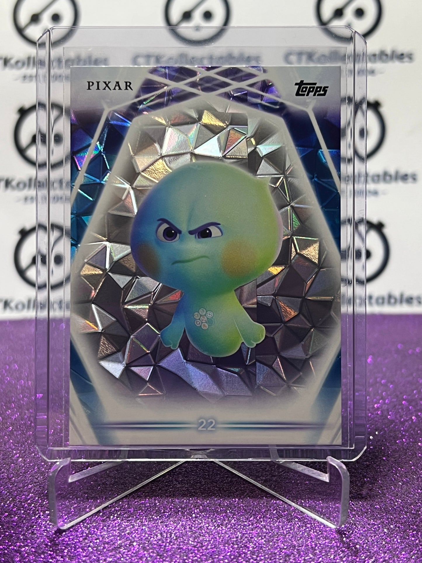 2026 DISNEY TOPPS NEON SOUL 22 # 45 DIAMANTE PARALLEL FOIL CARD