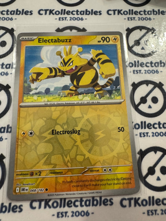 Electabuzz Reverse Holo #068/182 Scarlet & Violet Destined Rivals