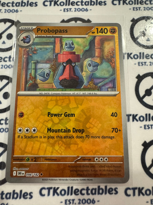 Probopass Reverse Holo #098/182 Scarlet & Violet Destined Rivals