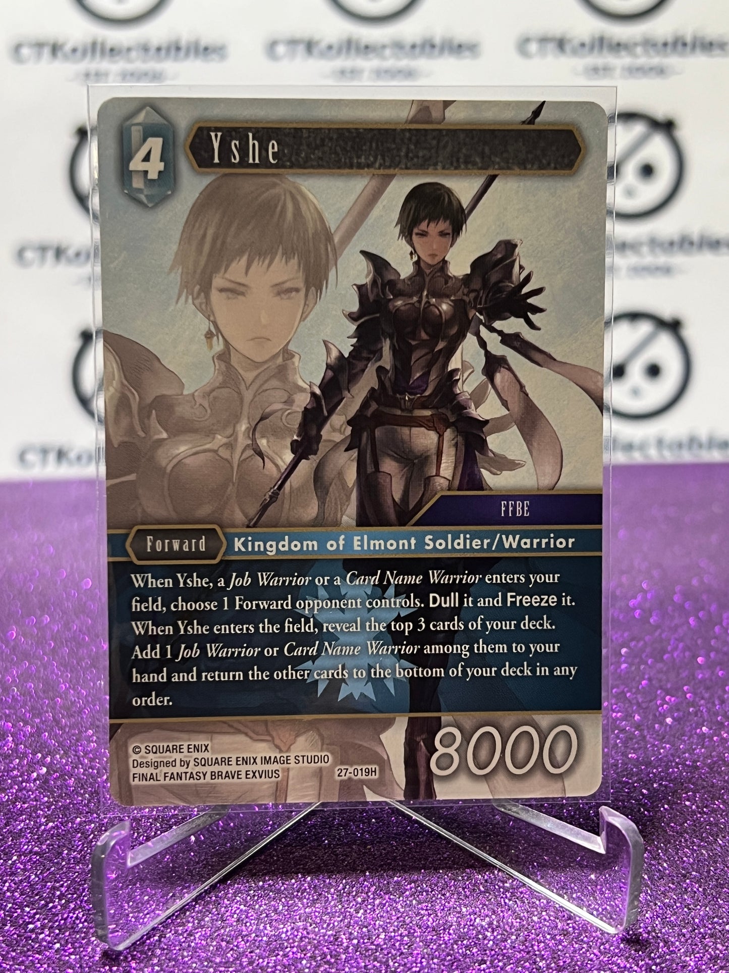 2026 FINAL FANTASY JOURNEY OF DISCOVERY TCG YSHE # 27-019H NON-FOIL CARD