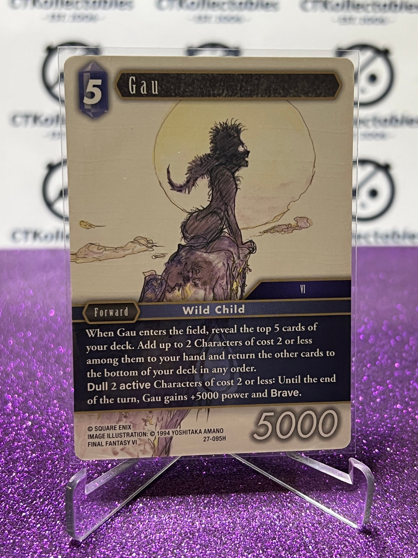 2026 FINAL FANTASY JOURNEY OF DISCOVERY TCG GAU # 27-095H NON-FOIL CARD