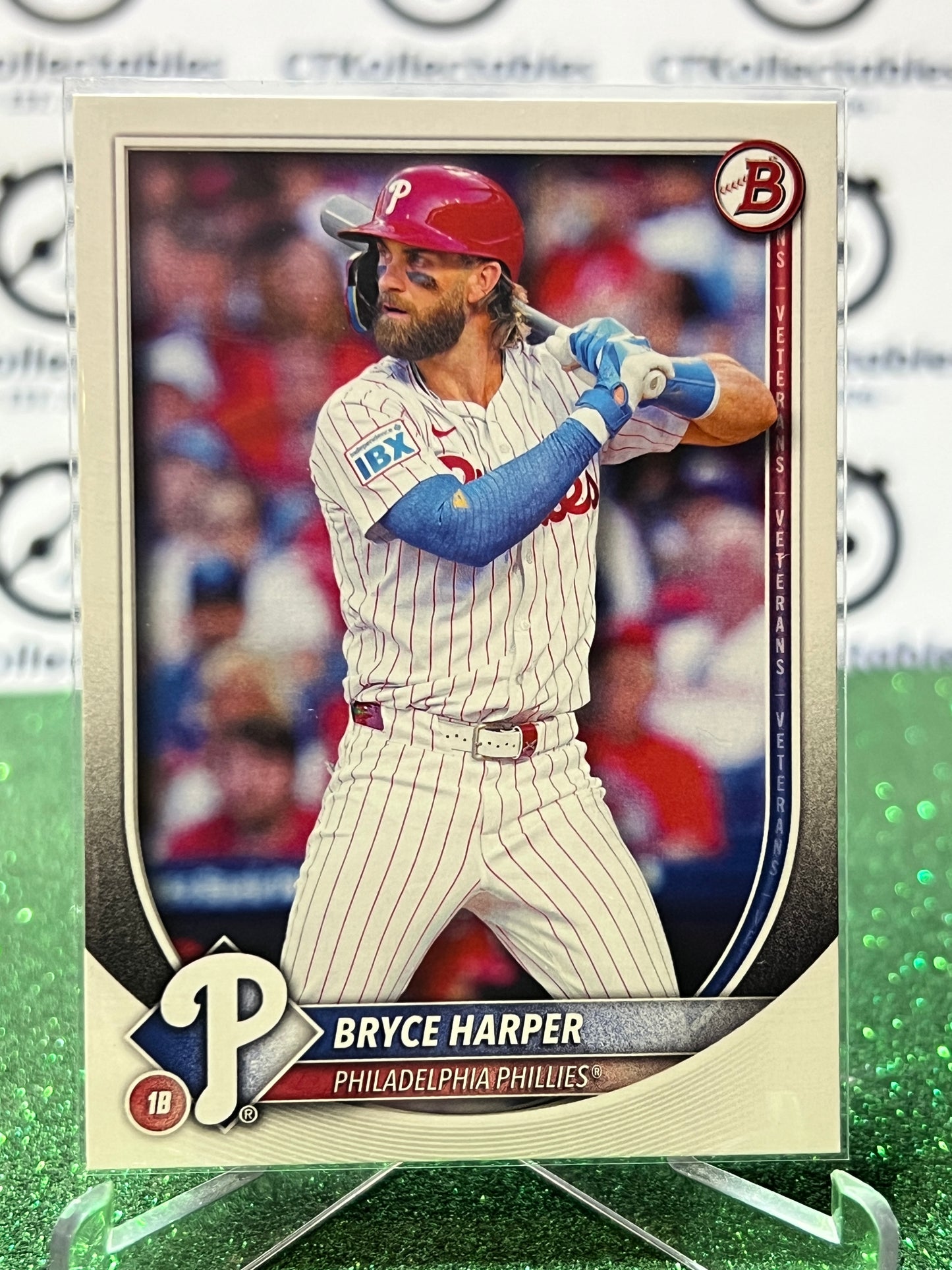 2026 BOWMAN BRYCE HARPER # 3 PHILADELPHIA PHILLIES BASEBALL CARD