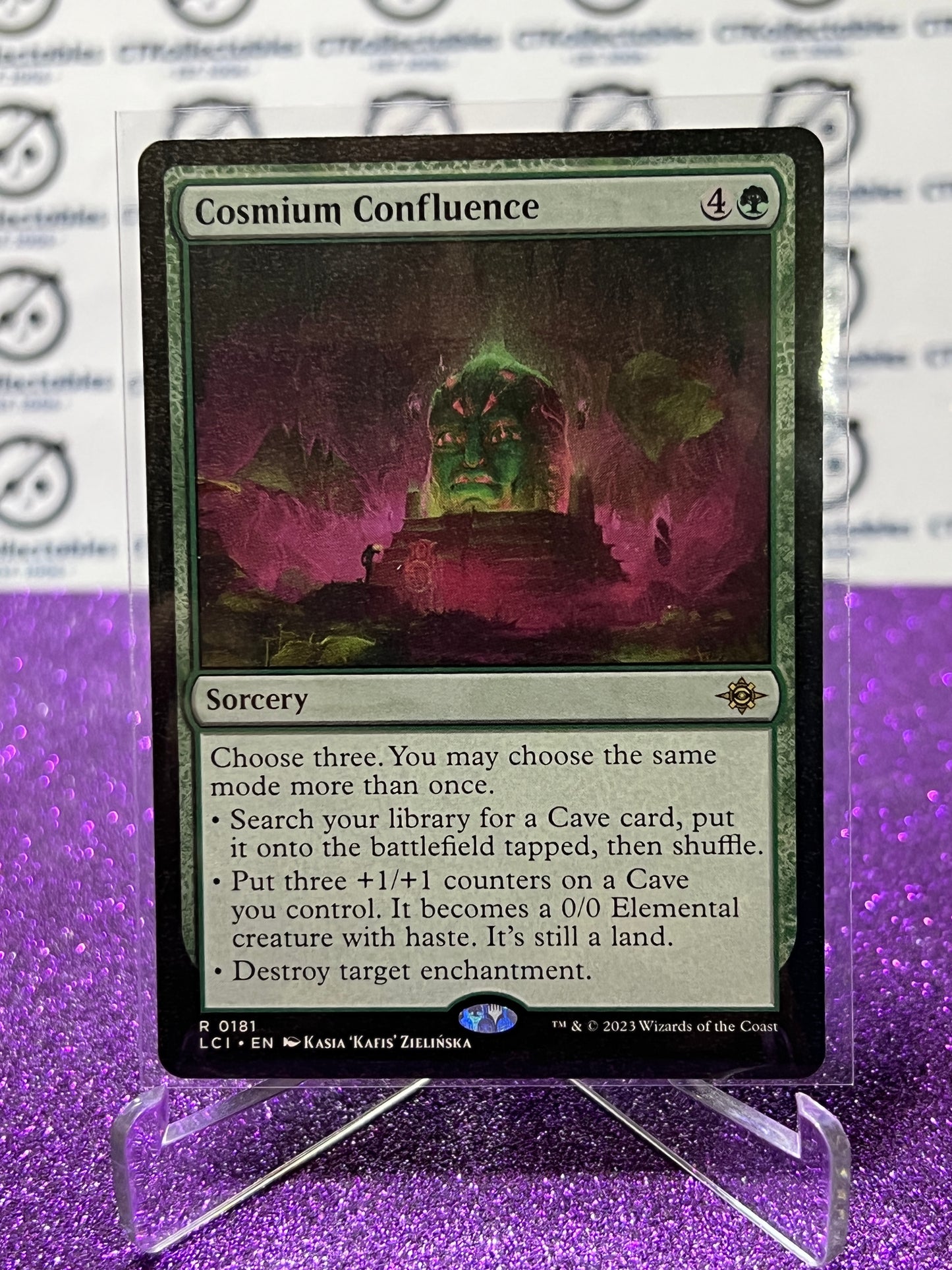 2023 MAGIC THE GATHERING THE LOST CAVERNS OF IXALAN COSMIUM CONFLUENCE # R 0181 NON-FOIL SORCERY CARD