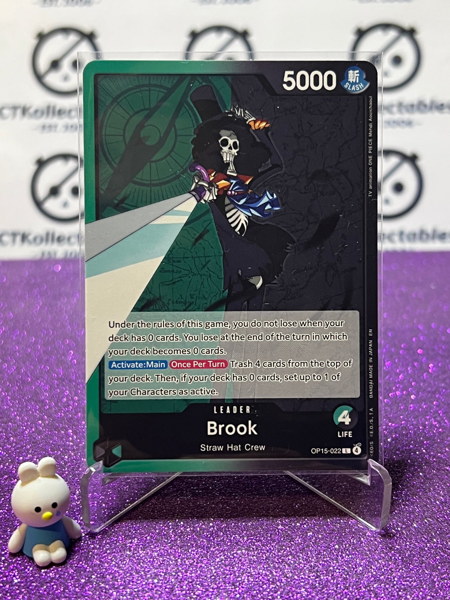 2026 ONE PIECE ADVENTURE ON KAMI'S ISLAND BROOK # OP15-022 L NON-FOIL TCG CARD