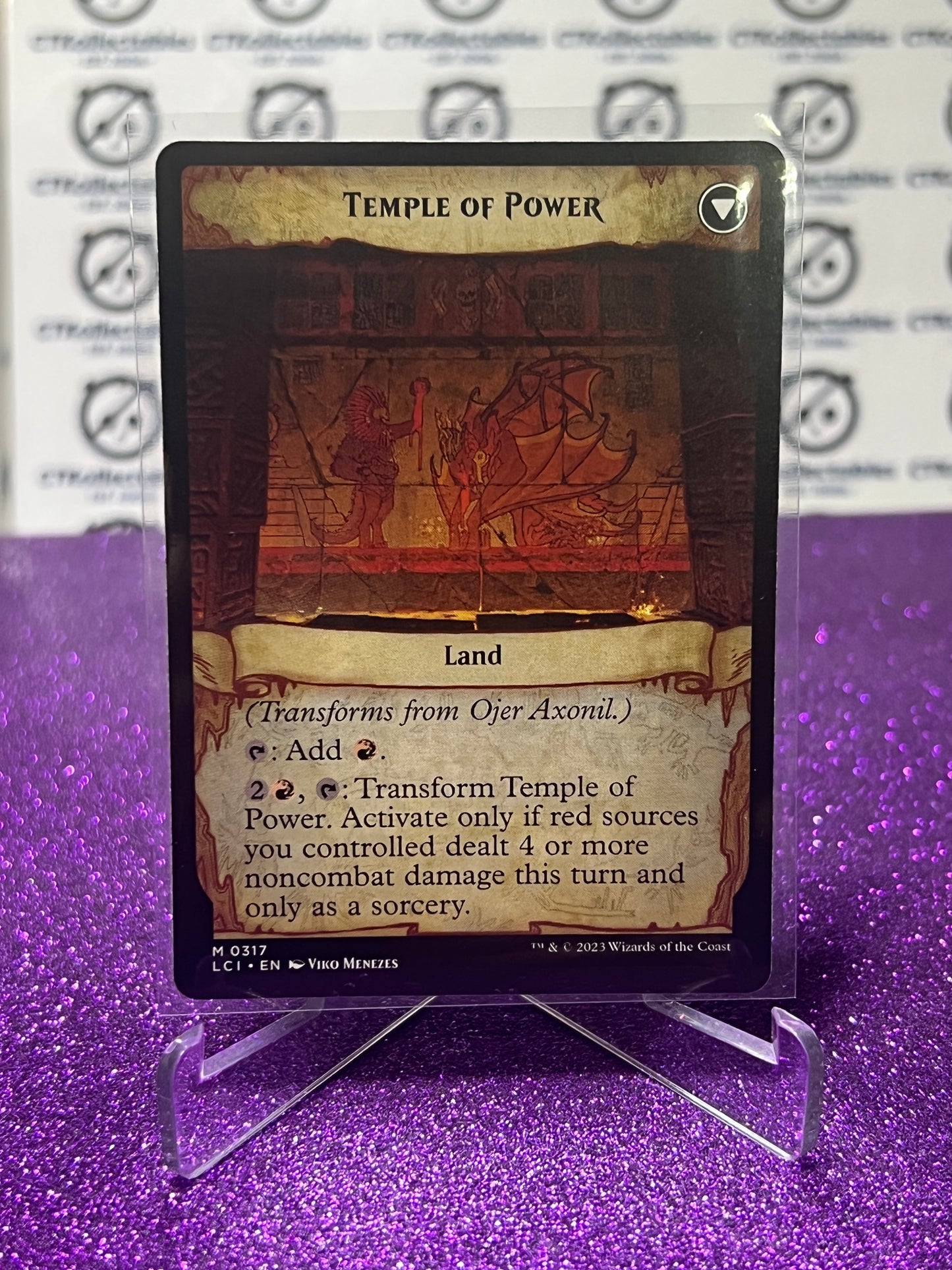 2023 MAGIC THE GATHERING THE LOST CAVERNS OF IXALAN OJER AXONIL, DEEPEST MIGHT # M 0317 NON-FOIL LEGENDARY CREATURE-GOD CARD