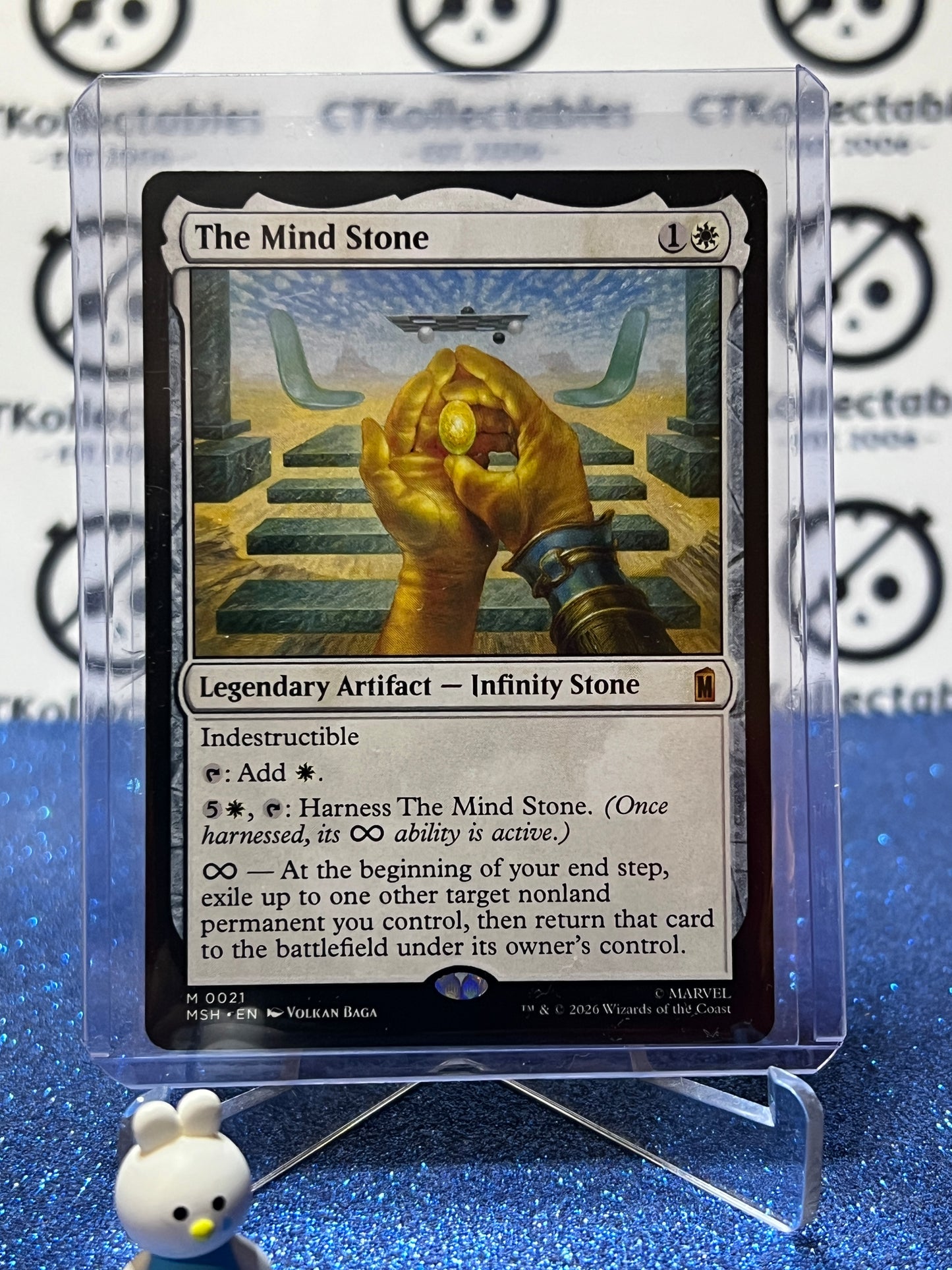 2026 MAGIC THE GATHERING / MARVEL SUPER HEROES THE MIND STONE # M 0021 MYSTIC NON-FOIL CARD