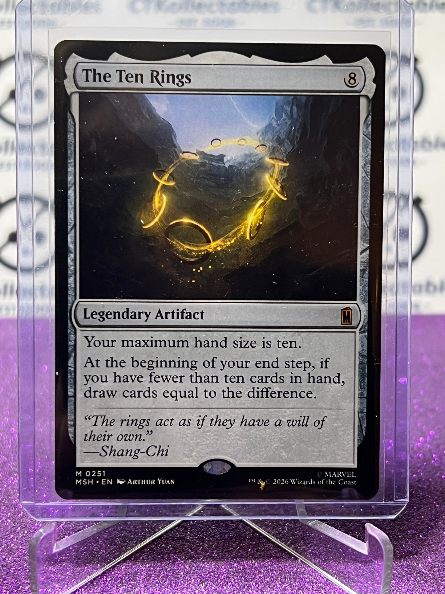 2026 MAGIC THE GATHERING / MARVEL SUPER HEROES THE TEN RINGS # M 0251 NON-FOIL CARD