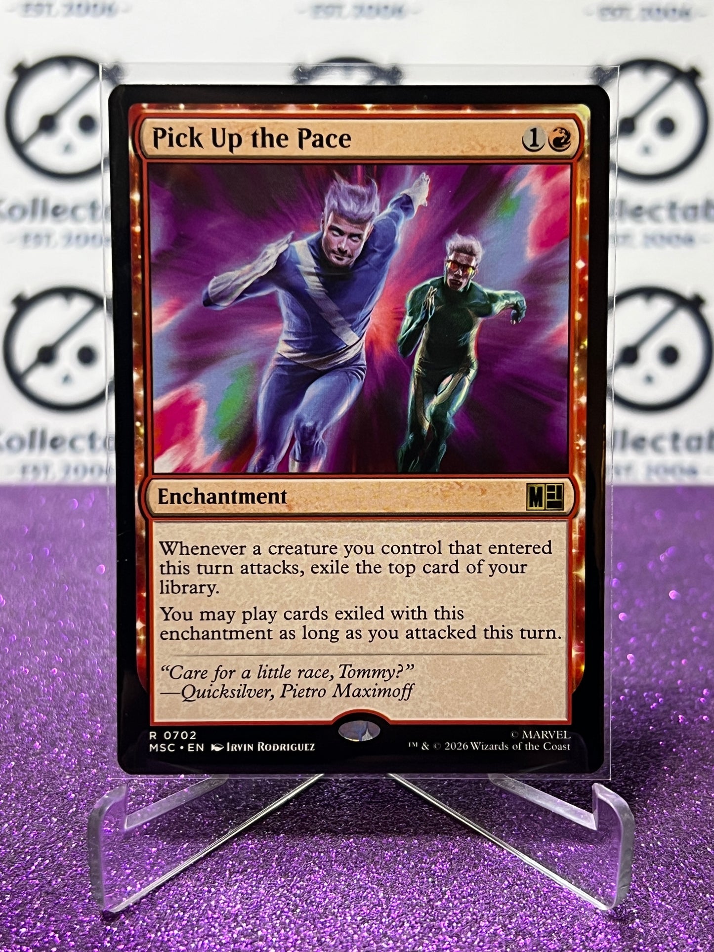 2026 MAGIC THE GATHERING / MARVEL SUPER HEROES PICK UP THE PACE # R 0702 NON-FOIL CARD
