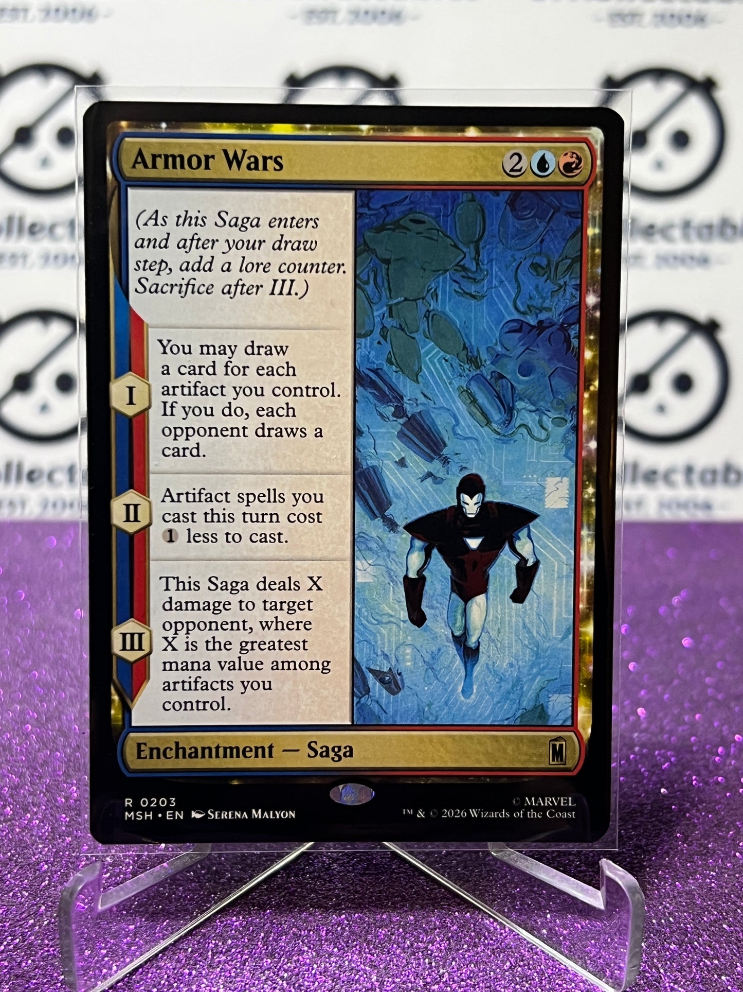 2026 MAGIC THE GATHERING / MARVEL SUPER HEROES ARMOR WARS # R 0203 NON-FOIL CARD