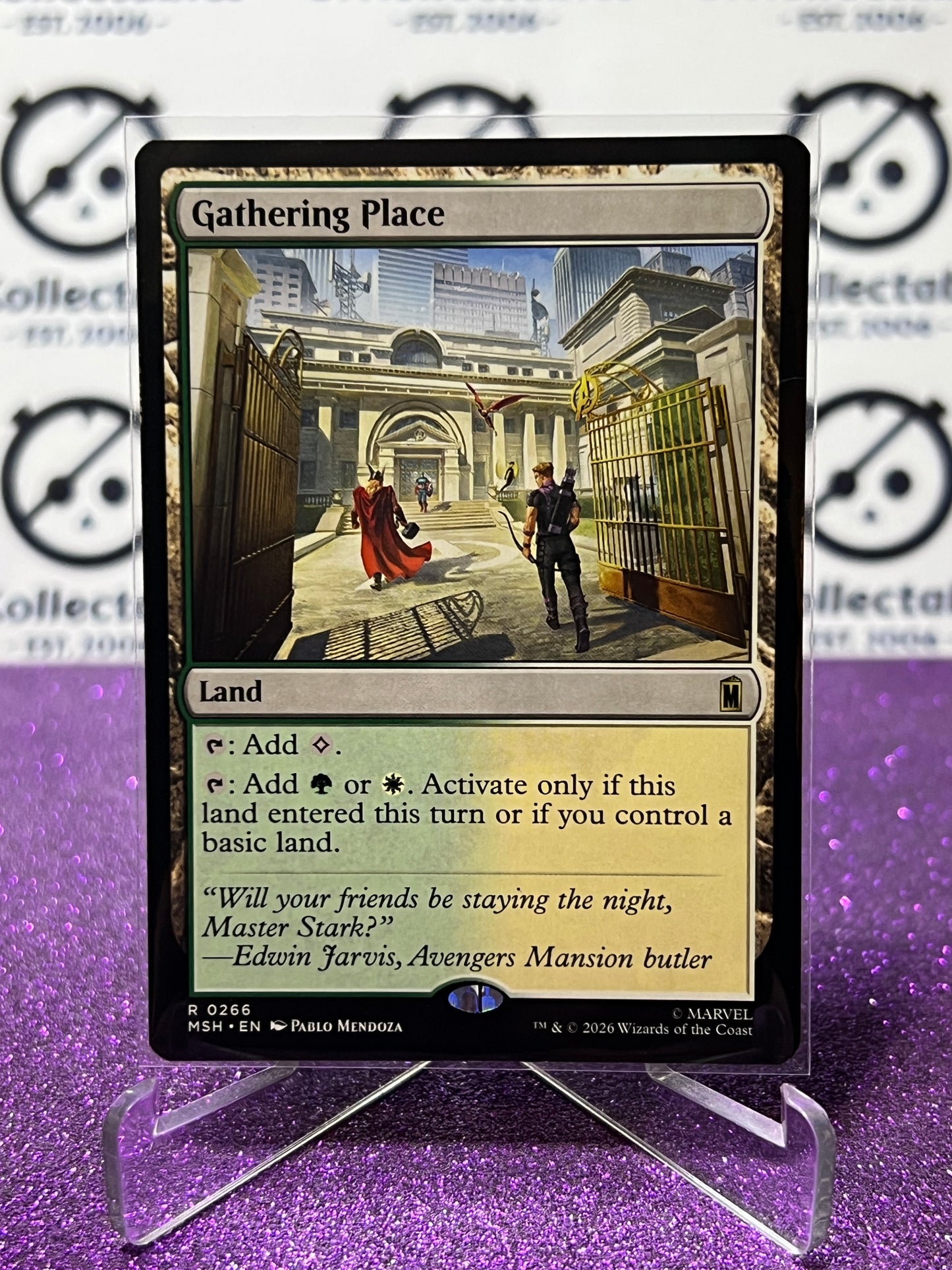 2026 MAGIC THE GATHERING / MARVEL SUPER HEROES GATHERING PLACE # R 0266 NON-FOIL TCG CARD