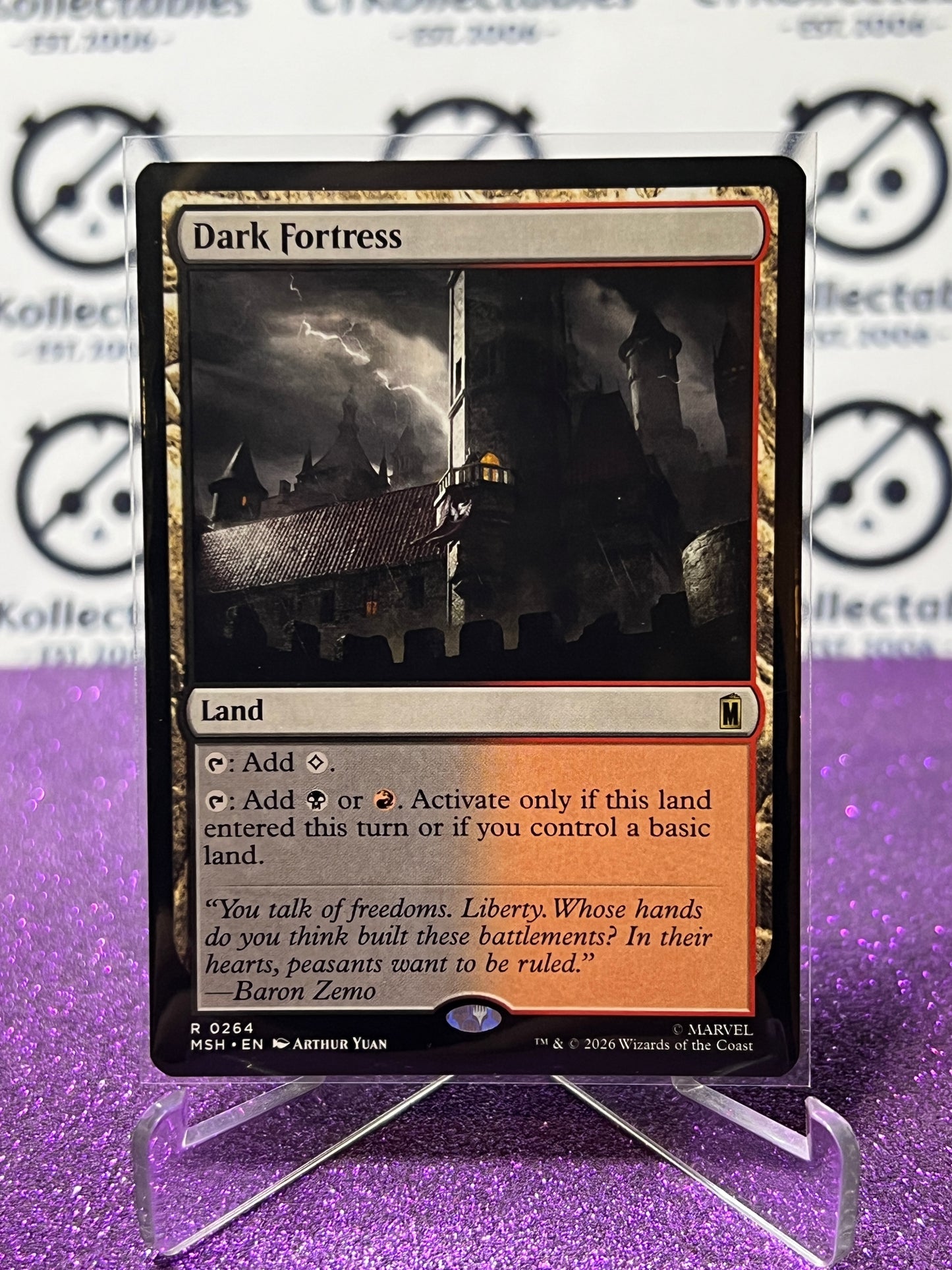 2026 MAGIC THE GATHERING / MARVEL SUPER HEROES DARK FORTRESS # R 0264 NON-FOIL CARD